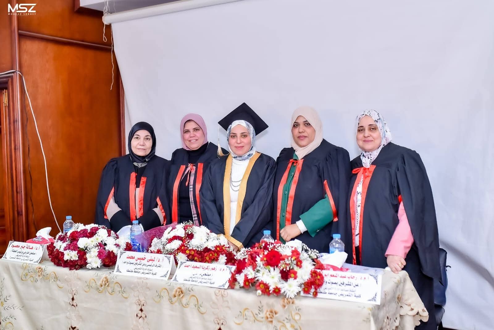 انعقاد المناقشة العلنية لرسالة ماجستير الباحثة وفاء إبراهيم عبد الستار شادي بقسم إدارة التمريض المقدمة من